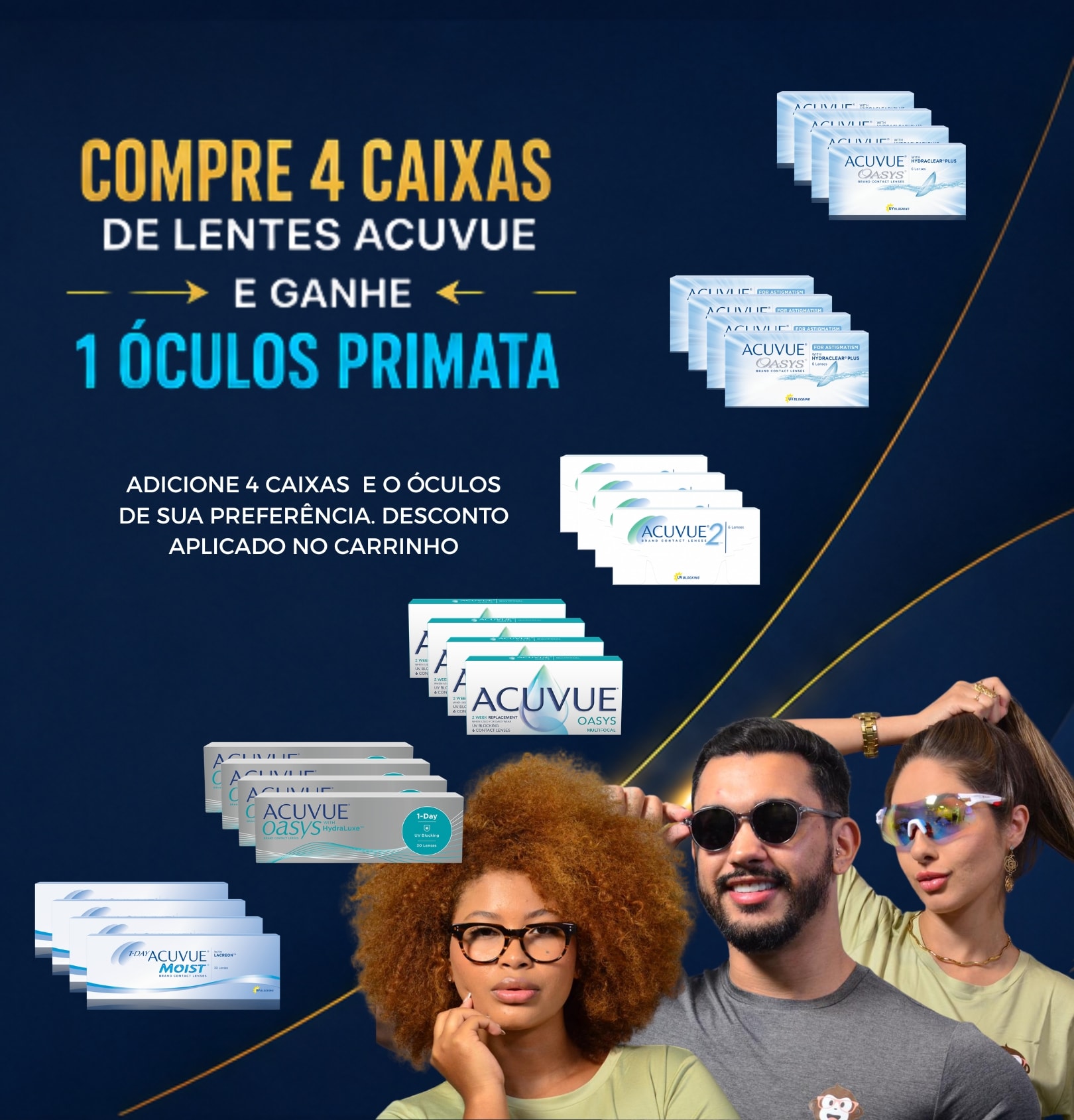 ÓCULOS GRÁTIS