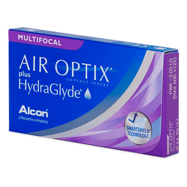 Lentes de Contato Air Optix Plus Hydraglyde Multifocal