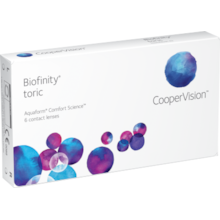 Lentes de Contato Biofinity Tóric Lentes de Contato Biofinity Tóric