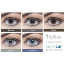 Lentes de Contato Coloridas Hidrocor Mensal com Grau Lentes de Contato Coloridas Hidrocor Mensal com Grau