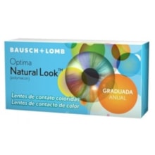 Lentes de Contato Coloridas Natural Look Anual com Grau Lentes de Contato Coloridas Natural Look Anual com Grau