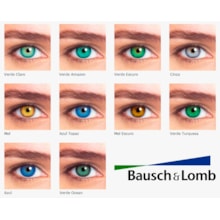 Lentes de Contato Coloridas Natural Look Anual sem Grau Lentes de Contato Coloridas Natural Look Anual sem Grau