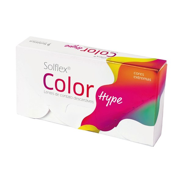 Lentes de Contato Coloridas Solflex Color Hype